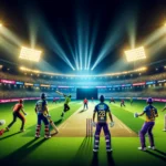 CKR vs LIZ Dream11 match prediction - vibrant cricket stadium during T10 match with players in action, illuminated by floodlights, optimized for white text overlay