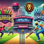 BAW vs IRR Dream11 prediction: T10 match between Barana Aute Warriors and Indian River Rowers on June 29, 2024, at Windsor Park, Roseau, Dominica.