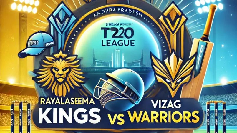 RYLS vs VZW Dream11 Match Prediction: Detailed Analysis and Insights for Andhra Pradesh T20 League