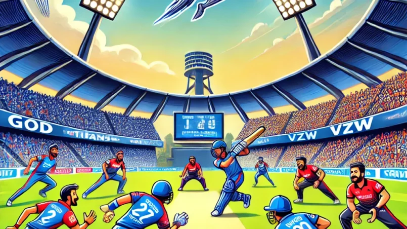 GOD vs VZW Dream11 Prediction: Action-Packed Cricket Match Illustration