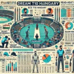 The layout includes various sections such as match details, venue analysis, recent performances, player performance data, head-to-head record, strategic insights, expert opinions, betting scenarios, likely outcome, and a disclaimer. The overall design is clean and professional, combining text, tables, and cricket-related graphics for a visually appealing presentation for KB vs COB Dream11 Prediction