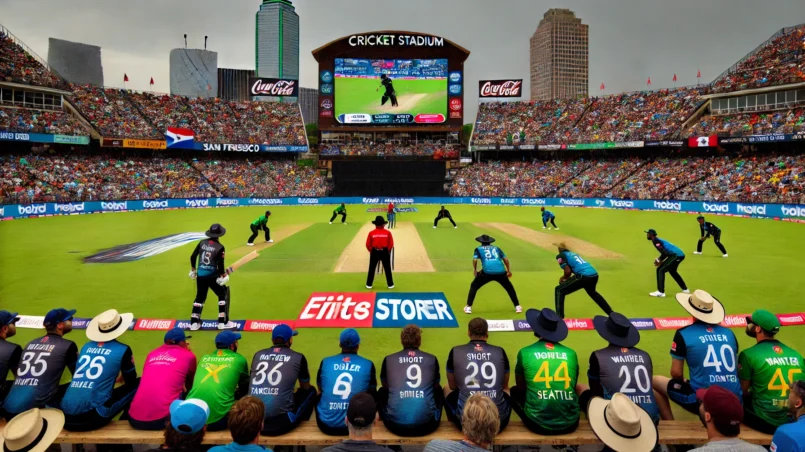 SF vs SEA Dream11 Prediction: San Francisco Unicorns vs Seattle Orcas T20 Match at Grand Prairie Cricket Stadium, Dallas, featuring key players like Matthew Short and Ryan Rickelton in action. Rainy conditions favor pacers on a batting-friendly pitch.