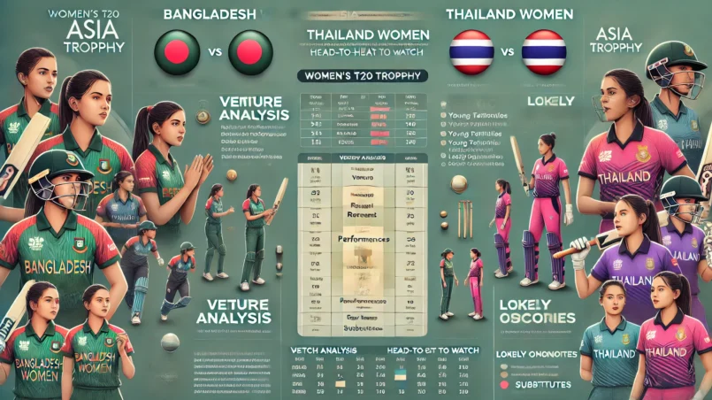 BD-W vs TL-W Women's T20 Asia Trophy Dream11 Prediction: Comprehensive match analysis including venue details, recent performances, player statistics, head-to-head records, key battles, young talents to watch, expert opinions, and Dream11 team suggestions with substitutes.