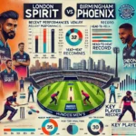 image for the comprehensive analysis of the match between London Spirit (LNS) and Birmingham Phoenix (BPH). It includes key statistics, venue analysis, head-to-head record, key player performance data, and strategic insights.