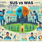 nfographic for the SUS vs WAS Dream11 prediction. It includes all the key sections and detailed analysis to help in making an informed decision for your Dream11 team.