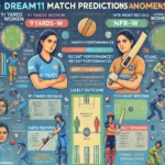 Dream11 match prediction analysis infographic for the match between 91 Yards Club Women (YC-W) and NFRSA Women (NFR-W) in the Assam T20 Women's Challenge. The infographic includes sections for Match Details, Venue Analysis, Recent Performances, Player Performance Data, Head-to-Head Record, Key Battles, Young Talents, Expert Opinions, and Likely Outcome,