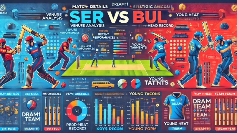 image for the SER vs BUL Dream11 Prediction analysis