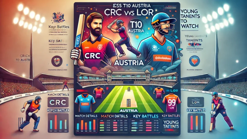 image for CRC vs LOR Dream11 Prediction: Expert Tips to Dominate the ECS T10 Austria Showdown!