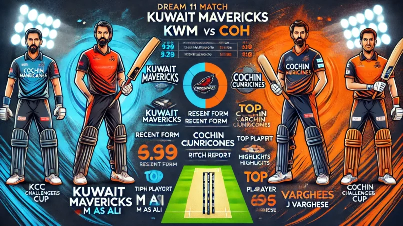 image for KWM vs COH Dream11 Prediction