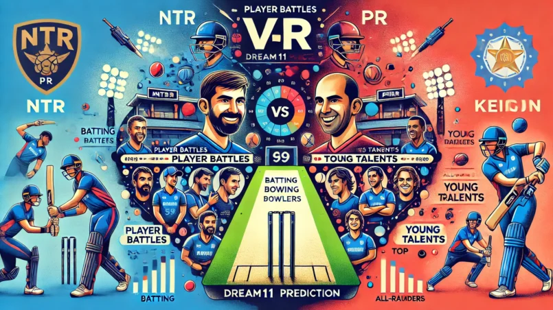 image for NTR vs PR Dream11 Prediction