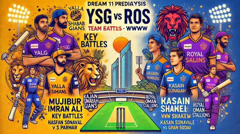 image for YSG vs ROS Dream11 Prediction