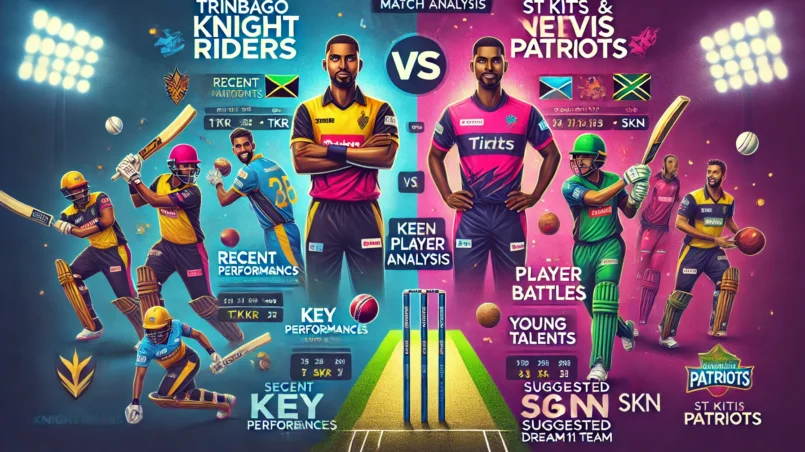 image for TKR vs SKN Dream11 Prediction