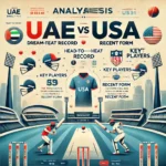 image for UAE vs USA Dream11 Prediction