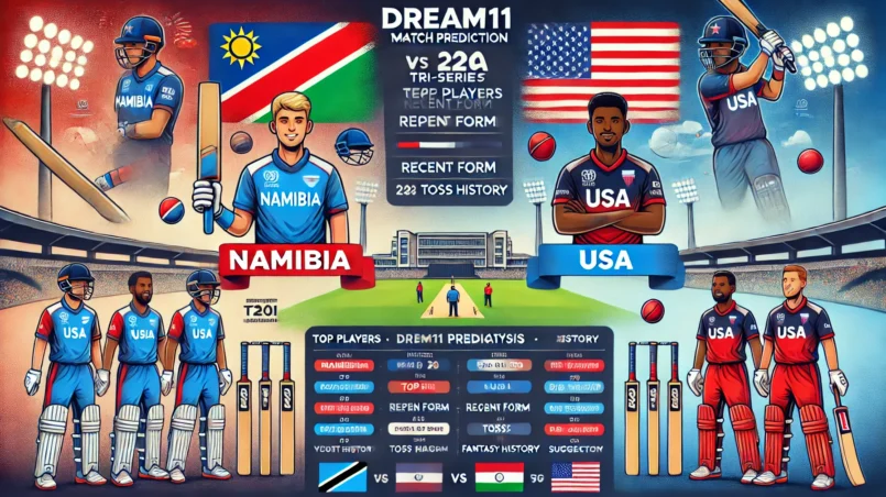 image for NAM vs USA Dream11 Prediction