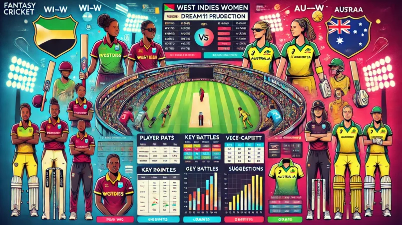 image for WI-W vs AU-W Dream11 Prediction