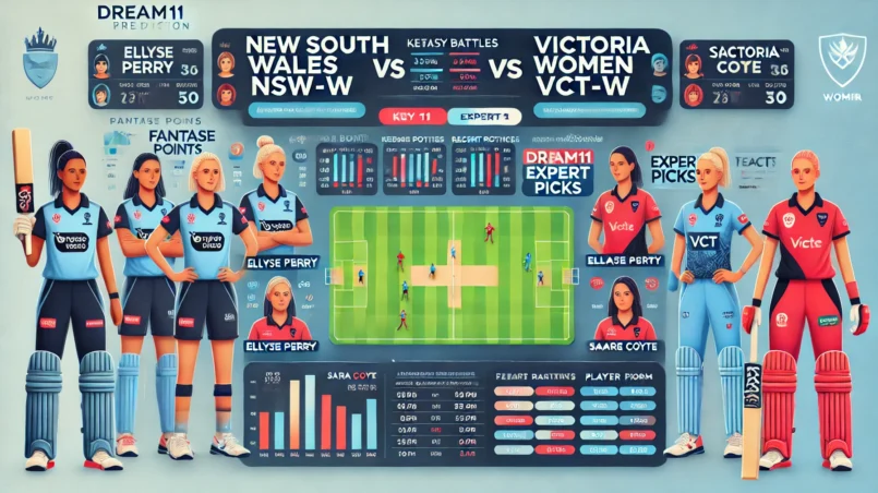 image for NSW-W vs VCT-W Dream11 Prediction