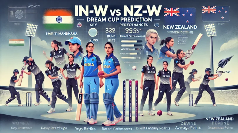 image for IN-W vs NZ-W Dream11 Prediction