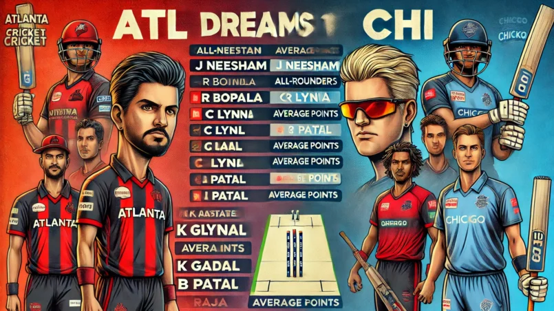 image for ATL vs CHI Dream11 Prediction