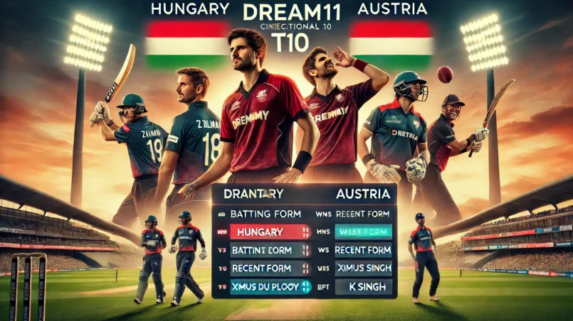 image for HUN vs AUT Dream11 Prediction