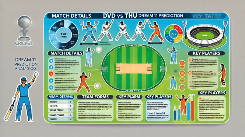 image for DVD vs THU Dream11 Prediction