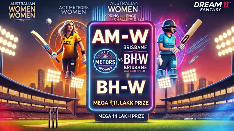 image for AM-W vs BH-W Dream11 Prediction