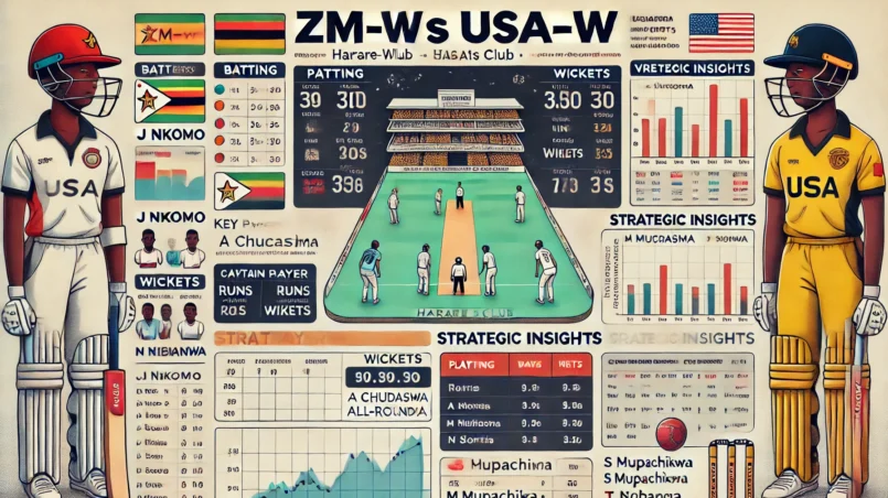 image for ZM-W vs USA-W Dream11 Prediction