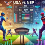 image for USA vs NEP Dream11 Prediction