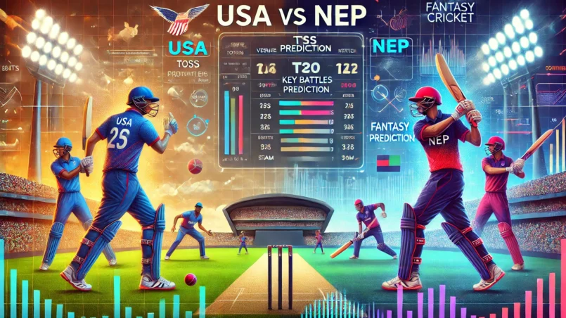 image for USA vs NEP Dream11 Prediction