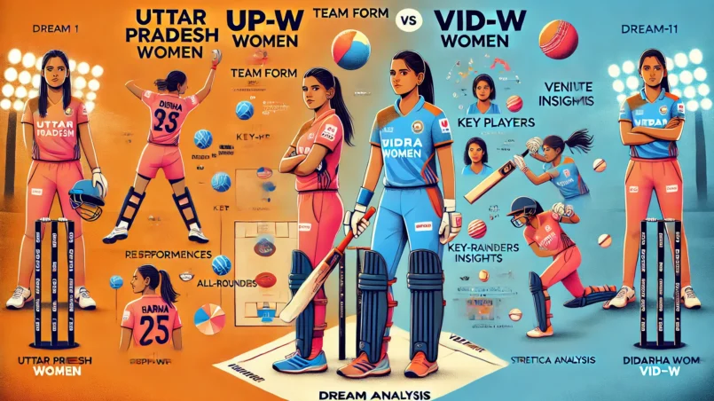 image for UP-W vs VID-W Dream11 Prediction