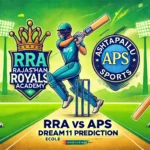 image for RRA vs APS Dream11 prediction