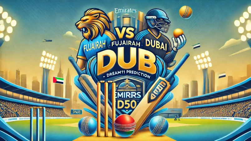 image for FUJ vs DUB Dream11 Prediction