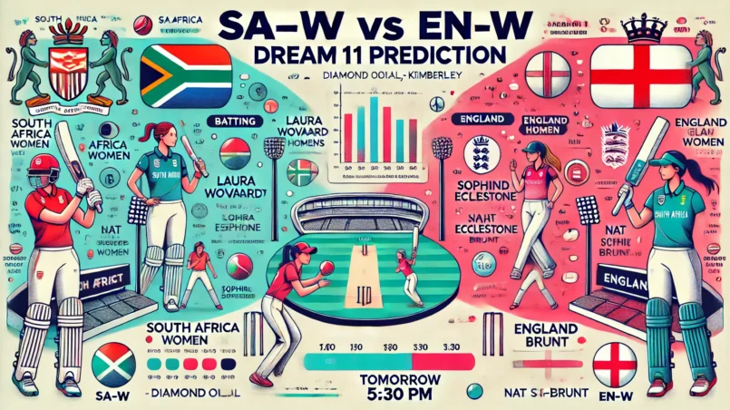 image for SA-W vs EN-W Dream11 Prediction