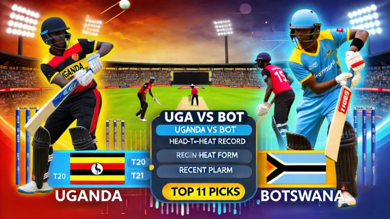 image for UGA vs BOT Dream11 Prediction