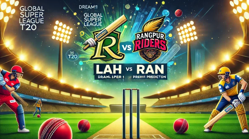 image for LAH vs RAN Dream11 Prediction