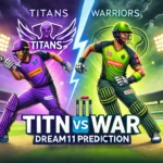 image for TIT vs WAR Dream11 Prediction